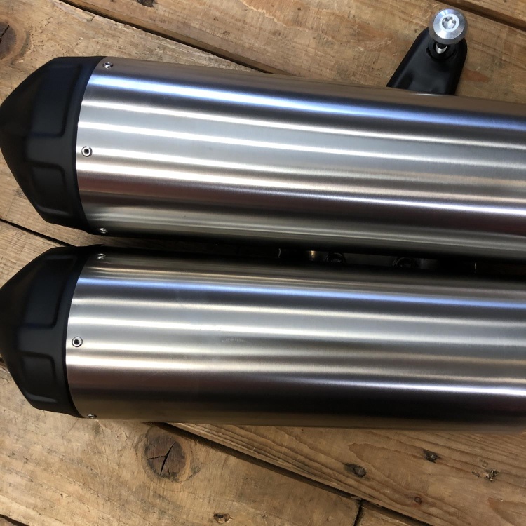 Indian FTR 1200 original exhaust silencer / muffler